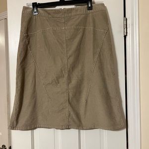 Limited size 12 Y2K corduroy skirt